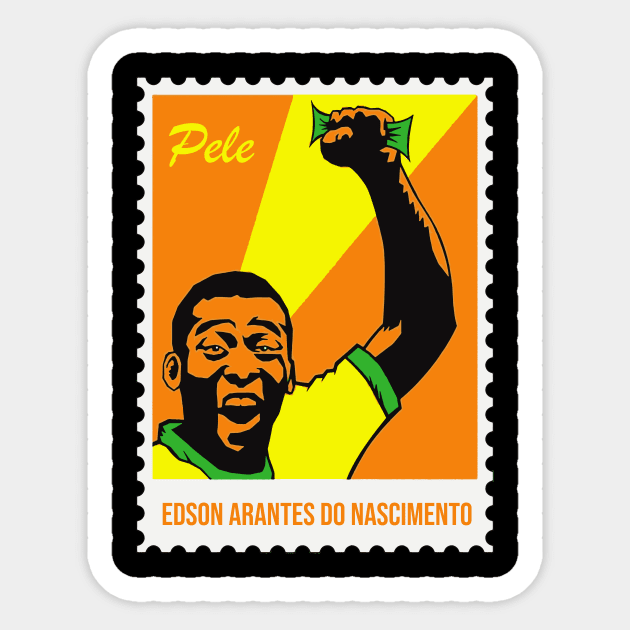 pele Edson Arantes do Nascimento Sticker by zicococ